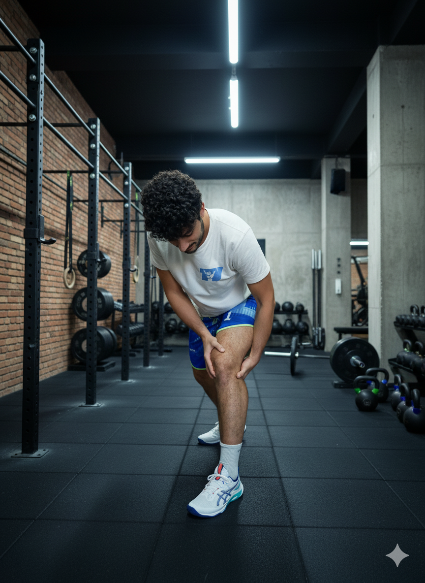 Atleta con dolori o prestazioni altalenanti